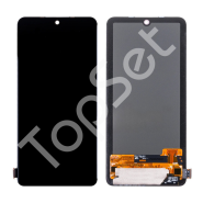 Дисплей Xiaomi Redmi Note 11 Pro Plus 5G/Note 12 Pro 4G/12 Pro Speed (21091116UG/2209116AG) с тачскрином Черный - (OLED) (SERVICE PACK)