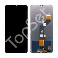 Дисплей Tecno POP 6 Pro/POP6 Pro/POP6Pro (BE8) в сборе с тачскрином Черный - ОРИГИНАЛ