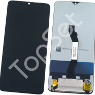 Дисплей Xiaomi Redmi Note 8 Pro (M1906G7T) в сборе с тачскрином Черный - ОРИГИНАЛ (SERVICE PACK)