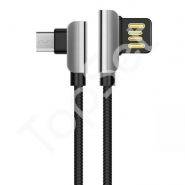 Кабель USB - MicroUSB Hoco U42 (оплетка металл) Черный