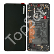 Дисплей Huawei P30 (ELE-L21/ELE-L29) МОДУЛЬ в сборе с АКБ Черный - ОРИГИНАЛ-СЕРВИС
