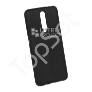 Силиконовый чехол "LP" Xiaomi Redmi K30 TPU (черный непрозрачный/европакет)