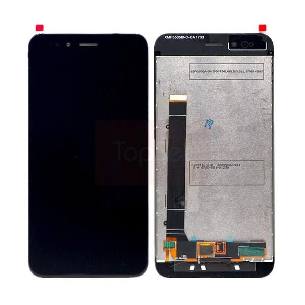 Дисплей Xiaomi Mi A1/Mi 5X/MiA1/Mi5X в сборе с тачскрином Черный - ОРИГИНАЛ-переклей