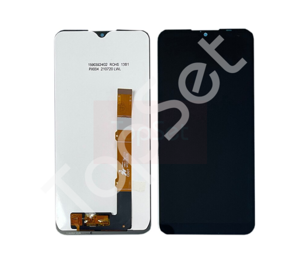 Дисплей Alcatel 1S/5028Y в сборе с тачскрином Черный - ПРЕМИУМ