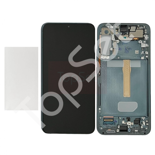 Дисплей Samsung S906B (S22 Plus/S22Plus/S22+) МОДУЛЬ Зеленый - ОРИГИНАЛ-СЕРВИС