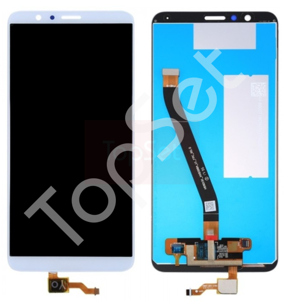 Дисплей Huawei Honor 7X (BND-L21/BND-AL10/BND-TL10) в сборе с тачскрином Белый