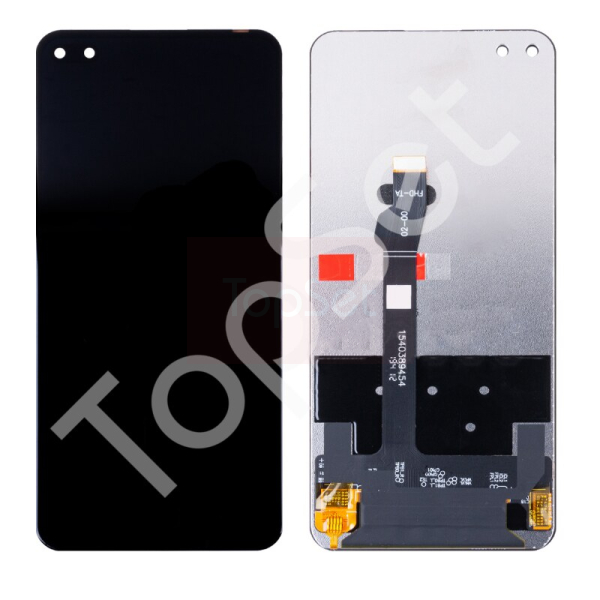 Дисплей Huawei Honor View 30 Pro/30Pro/V30 Pro/V30Pro (OXF-AL00) в сборе с тачскрином Черный - ОРИГИНАЛ