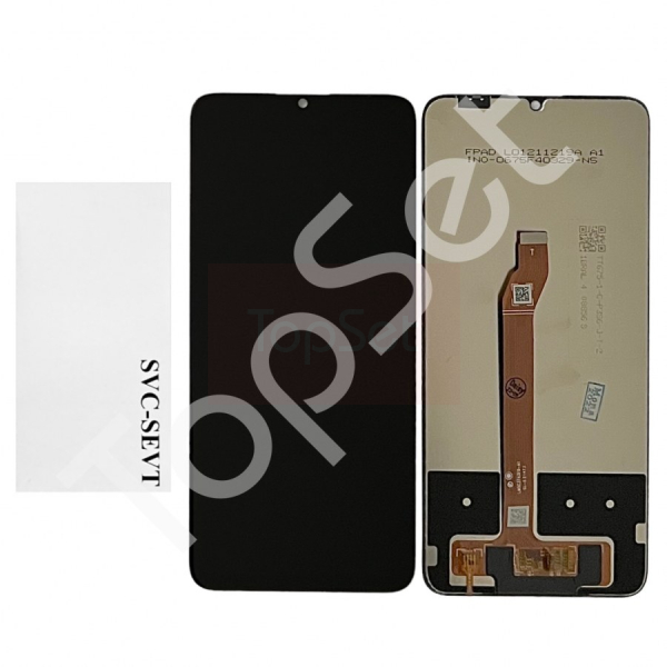 Дисплей Huawei Honor X7/Play6/Enjoy 30 Plus (CMA-LX2/CMA-LX1) в сборе с тачскрином Черный - ОРИГИНАЛ