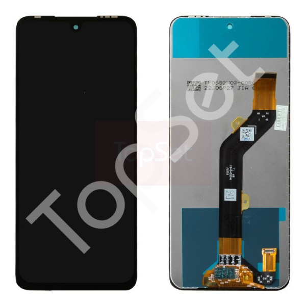Дисплей Tecno Pova 4/TecnoPova 4/TecnoPova4 (LG7n) с тачскрином Черный - ОРИГИНАЛ
