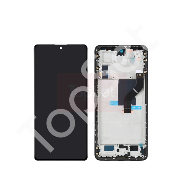 Дисплей Xiaomi 12 Lite/12Lite (2203129G) МОДУЛЬ Черный - ОРИГИНАЛ-СЕРВИС