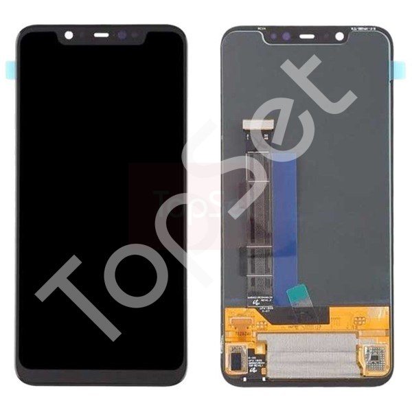 Дисплей Xiaomi Mi 8/Mi8 (M1803E1A0) в сборе с тачскрином Черный - (OLED)