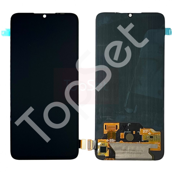 Дисплей Xiaomi Mi 9 Lite/Mi9 Lite/Mi9Lite/Mi A3 Lite/MiA3 Lite/MiA3Lite (M1904F3BG) в сборе с тачскрином Черный - (AMOLED)