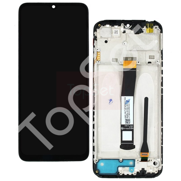 Дисплей Xiaomi Poco C40 (220333QNY/220333QPG) МОДУЛЬ Черный - ОРИГИНАЛ