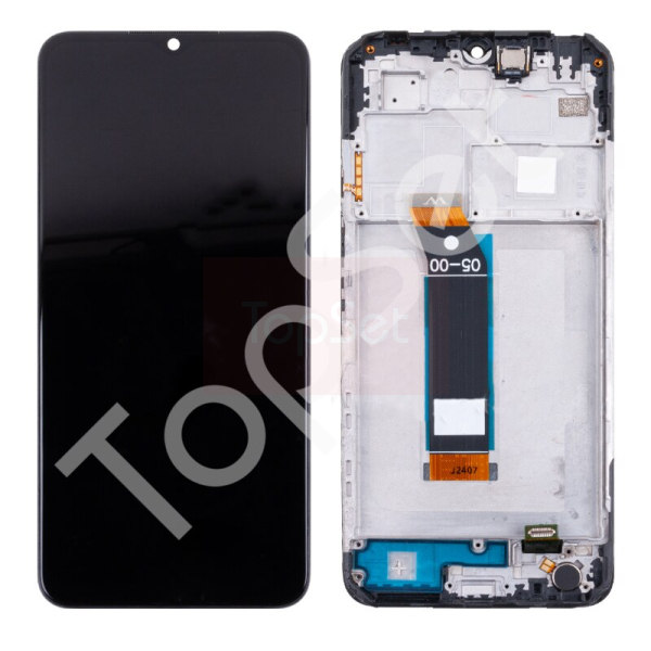 Дисплей Xiaomi Poco M5 (22071219CG) МОДУЛЬ Черный - ОРИГИНАЛ