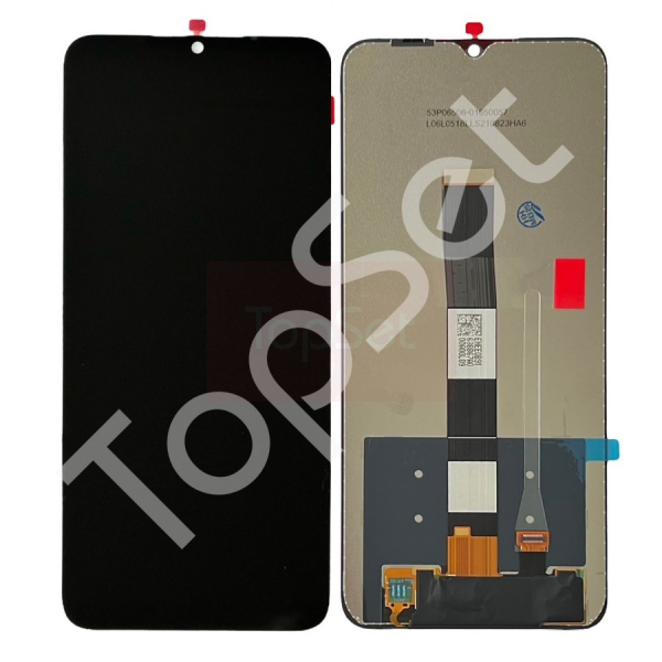 Дисплей Xiaomi Redmi 9A/Redmi 9C/Redmi 9I/Redmi 10A/Poco C3 (M2006C3MNG/220233L2G/M2006C3LG) в сборе с тачскрином Черный - ОРИГИНАЛ