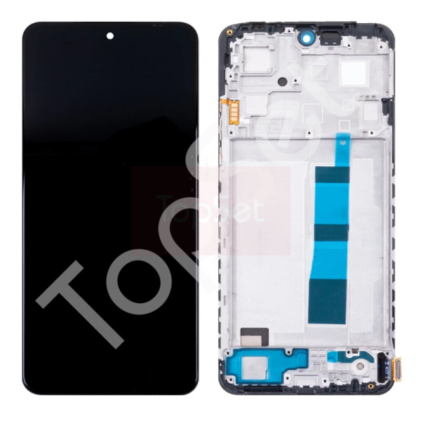 Дисплей Xiaomi Redmi Note 12 4G (23021RAA2Y) МОДУЛЬ Черный - (OLED)