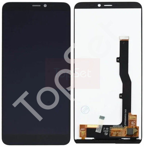 Дисплей ZTE Blade V9 в сборе с тачскрином Черный