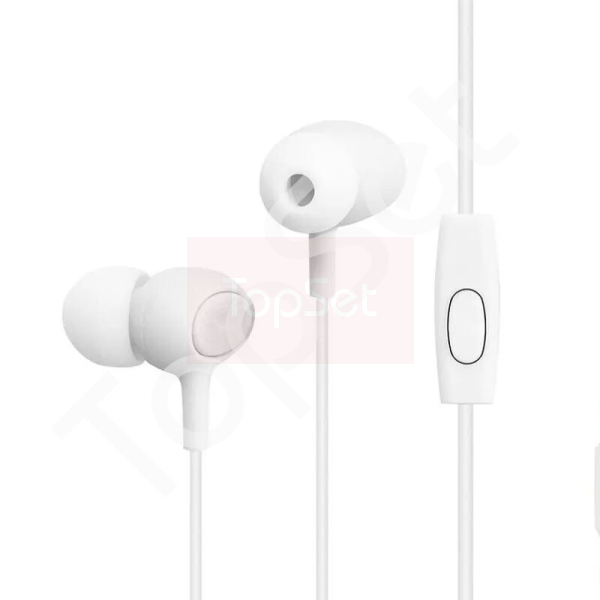 Гарнитура/Наушники mini jack 3.5 XO S6 (вакуумные) Белый