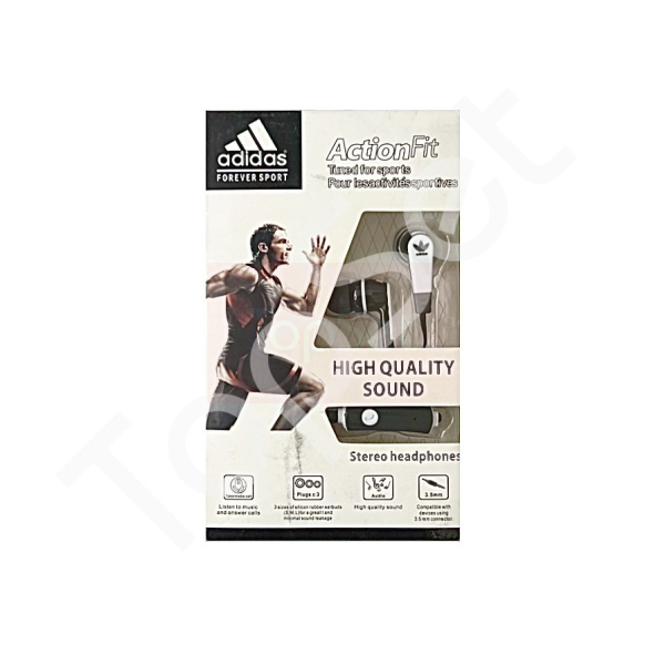 Гарнитура/Наушники "Adidas" Action Fit CX200 Черная