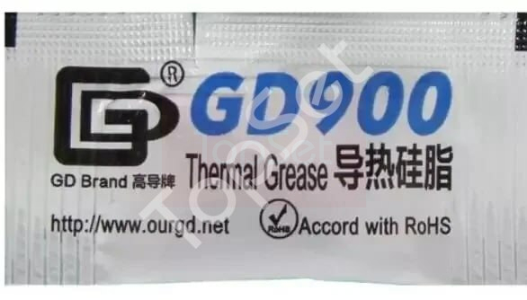 Термопаста/Паста теплопроводная GD900 (0,5г в пакетике)