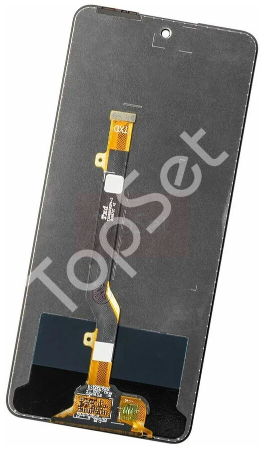 Дисплей Tecno Pova 2/TecnoPova 2/TecnoPova2 (LE7n) в сборе с тачскрином Черный - ОРИГИНАЛ