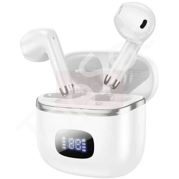 Беспроводные наушники Bluetooth Hoco EQ1 (TWS, с дисплеем, вкладыши) Белый