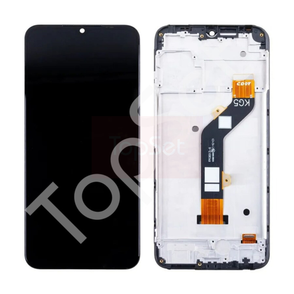 Дисплей Tecno Spark Go 2022 (KG5m) МОДУЛЬ Черный - ОРИГИНАЛ