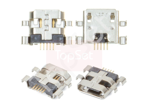Разъем MicroUSB LG E400/E405/E612/E615/P700/P705/P765/P880/D295/E420/E610/L7/F180/LF200/F160LV/Google Nexus 4