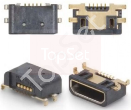 Разъем MicroUSB Nokia N9/800/900