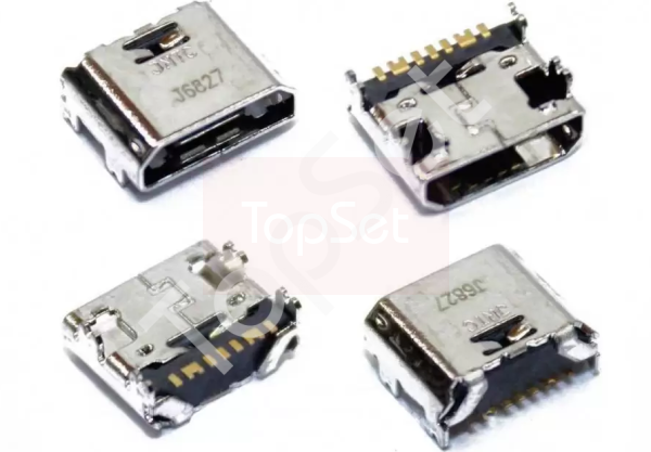 Разъем MicroUSB Samsung i9082/i9080/i8552/i9060/i9152/T110/T111/G360H/G361H/T560