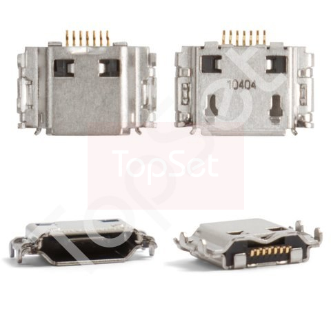 Разъем MicroUSB Samsung N7000/i9220/S3370/S3930/S5750/S5820/S5830/S5830i/B99/S5620/S5200/S5670