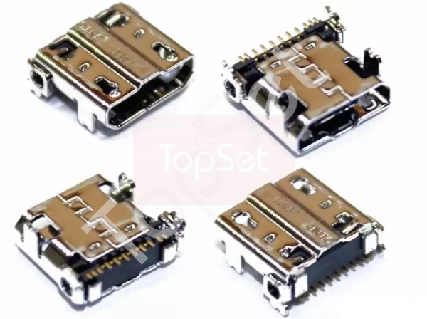 Разъем MicroUSB Samsung N7100/i9500/i9505/C101