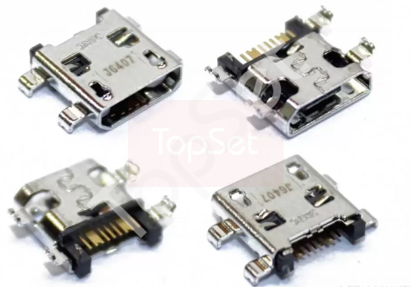 Разъем MicroUSB Samsung S5310/i8262/i9190/S5312/S6310/S6312