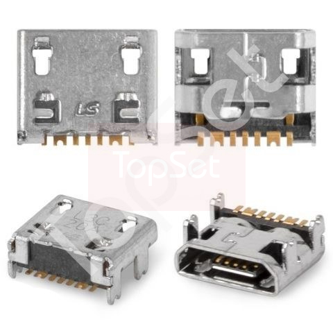 Разъем MicroUSB Samsung S6810/C3592/E1272/E2202/S3332/S3802/S5280/S5282/S7390/S7710