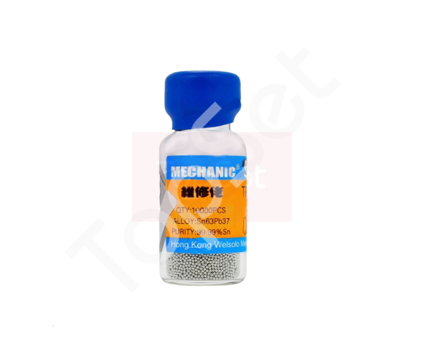 Шарики для пайки (реболлинга) Mechanic Sn63Pb37 (0.2 мм 10 000 шт.)