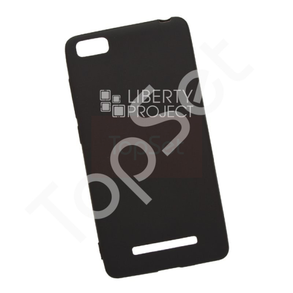Силиконовый чехол "LP" Xiaomi Mi 4i TPU (черный непрозрачный) европакет