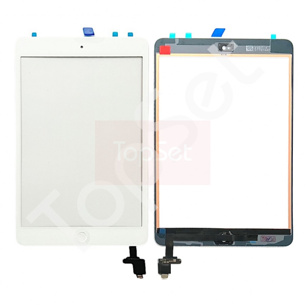 Тачскрин iPad mini/mini 2/mini2 (A1432/A1454/A1455/A1489/A1490) Retina В СБОРЕ Белый - ОРИГИНАЛ