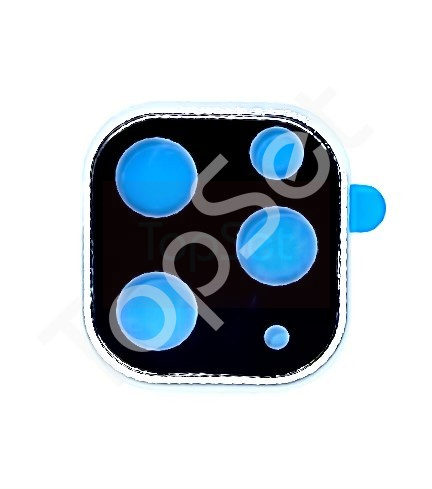Защитное стекло с рамкой камеры IPhone 11 Pro/11Pro/11 Pro Max/11Pro Max/11ProMax Серебро