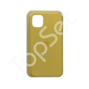 Чехол силиконовый iPhone 11 Silicone Case Желтый (55)