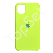 Чехол силиконовый iPhone 11 Pro Max/11Pro Max/11ProMax Silicone Case Кислотный салатовый (60)