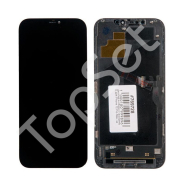 Дисплей iPhone 12 Pro Max в сборе с тачскрином Черный - ОРИГИНАЛ 100%-ПЕРЕКЛЕЙ