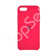Чехол силиконовый iPhone SE 2020 Silicone Case Фуксия (47)