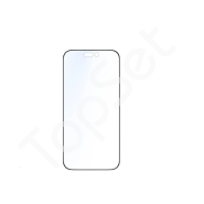 Защитное стекло "МАТОВОЕ" iPhone 14 Pro/14Pro Черное (Закалённое, полное покрытие)