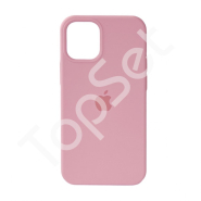 Чехол силиконовый iPhone 12/iPhone 12 Pro/12Pro Silicone Case (с закрытым низом) Розовый (6)
