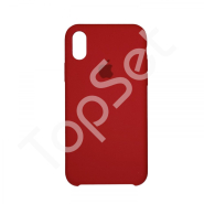 Чехол силиконовый iPhone X/iPhone Xs Silicone Case Красный (14)