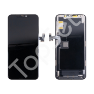 Дисплей iPhone 11 Pro Max/11Pro Max/11ProMax в сборе с тачскрином Черный (Hard OLED) (площадка под IC)