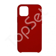 Чехол силиконовый iPhone 11 Silicone Case Бордовый (33)