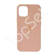 Чехол силиконовый iPhone 13 Silicone Case (с закрытым низом) Розово персиковый (59)