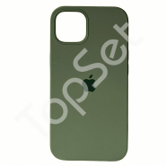 Чехол силиконовый iPhone 13 Pro Max/13Pro Max/13ProMax Silicone Case (с закрытым низом) Хаки (48)