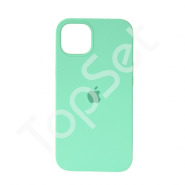 Чехол силиконовый iPhone 13 Pro/13Pro Silicone Case (с закрытым низом) Мятный (50)